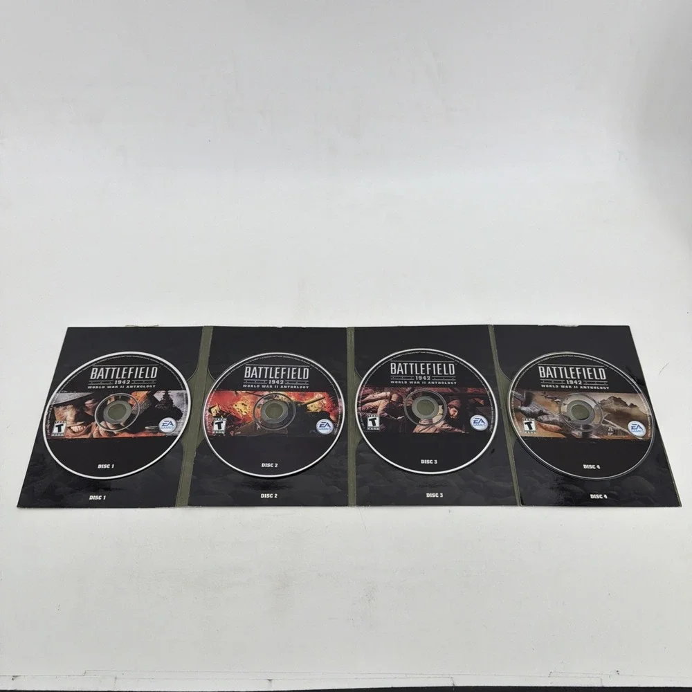 Battlefield 1942: World War II Anthology EA Game PC CD Road to Rome SecretWeapon